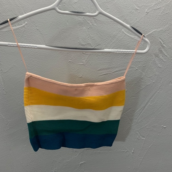 Striped Tube Top - Picture 3 of 3